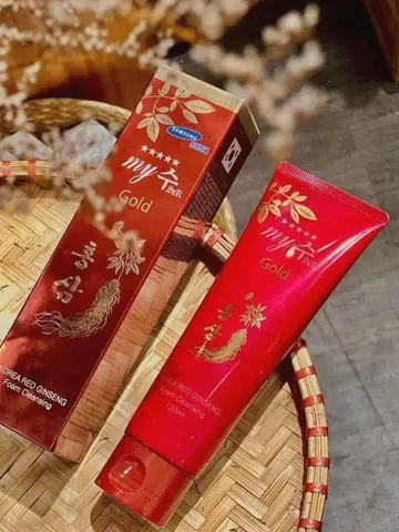 ✨ Sữa rửa mặt My Golden Korea Red Ginseng làm sạch sâu, sáng da 130g - Giao nhanh, tiết kiệm