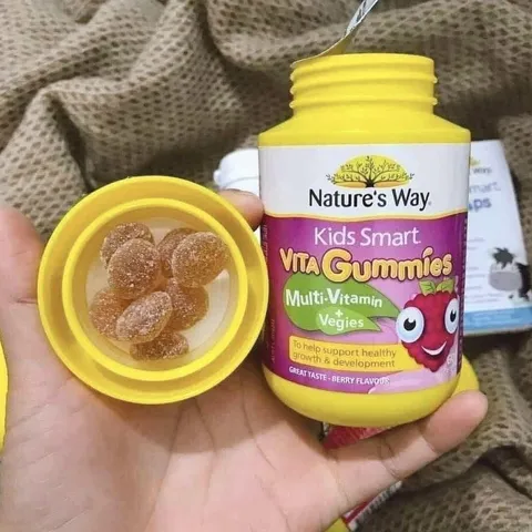 🍎 Nature's Way Vitamin Tổng Hợp Rau Củ Gummy 60 Viên, Hỗ Trợ Đề Kháng, Giao Hỏa Tốc, Tiết Kiệm