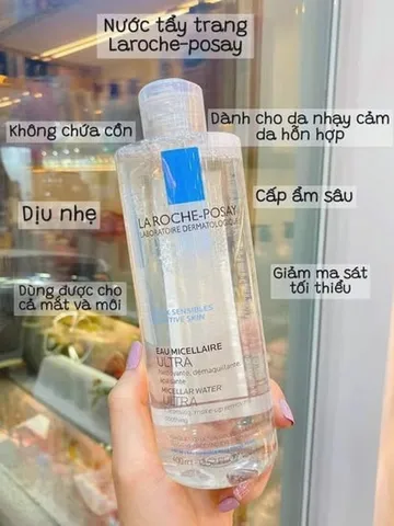 ✨ Nước tẩy trang La Roche-Posay Micellar Water cho da nhạy cảm 400ml chính hãng