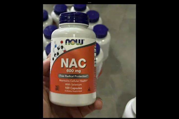 Viên Uống Thải Độc Gan NAC 600mg Now Foods,nhap my