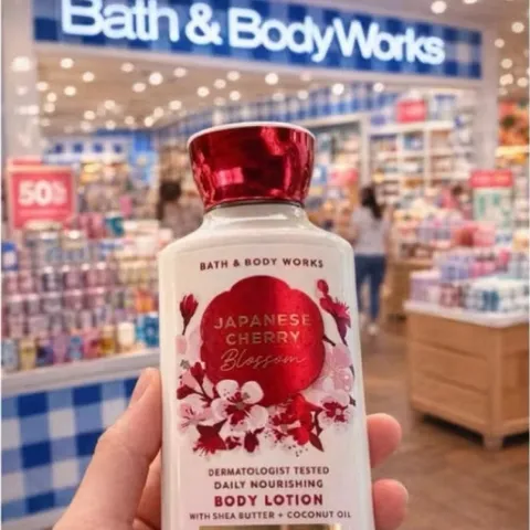 Sữa Dưỡng Thể Body Lotion Bath & Body Works 236ml Mùi Japanese Cherry ( HÀNG CHUẨN NHẬP NỘI ĐỊA MỸ )