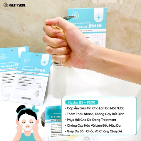 MẶT NẠ PRETTY SKIN TREATMENT COLLECTION MASK CHÍNH HÃNG - DƯỠNG TRẮNG, PHỤC HỒI, TRẺ HÓA DA
