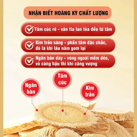 Hoàng kỳ Cam Túc hàng tuyển chọn, bổ khí, tăng sức đề kháng, hộp 120g
