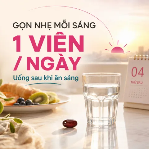 Vitamin Bầu LadeeKom Chính Hãng Tây Ban Nha, Bổ Sung Acid Folic Sắt Omega-3, Hộp 30 Viên