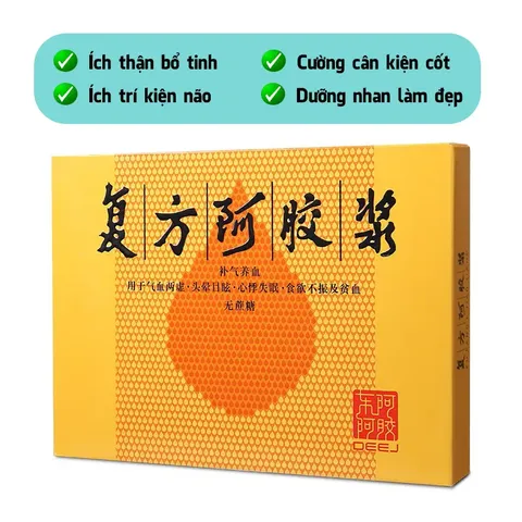 THẦN THỦY NƯỚC A GIAO ĐÔNG A TỔNG HỢP bí phương trường thọ, Hộp 12 ống, 48 ống x ống 20ml