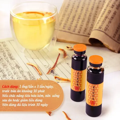THẦN THỦY NƯỚC A GIAO ĐÔNG A TỔNG HỢP bí phương trường thọ, Hộp 12 ống, 48 ống x ống 20ml