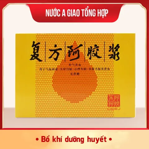THẦN THỦY NƯỚC A GIAO ĐÔNG A TỔNG HỢP bí phương trường thọ, Hộp 12 ống, 48 ống x ống 20ml