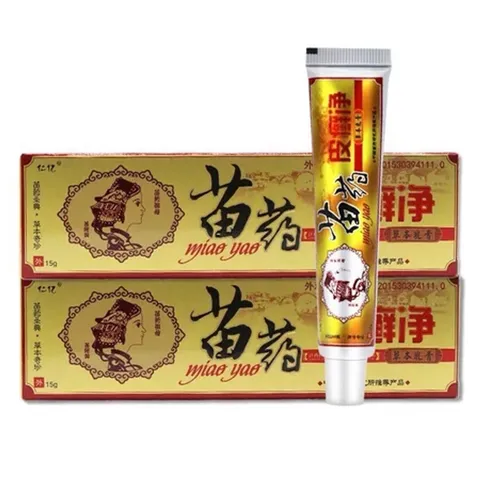 (NK chính hãng) (Auth Nhập Khẩu) Kem bôi ngoài da Miao Yao (Bì Tiền Tĩnh) viêm ngứa ngoài da - Phù hợp với mọi đối tượng, hồi phục da nhanh chóng