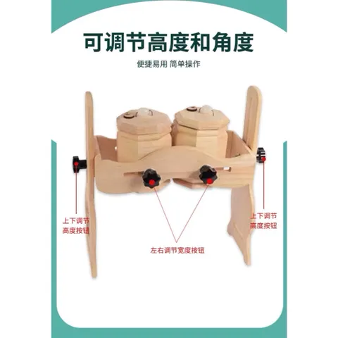 Bộ xông mắt bằng gỗ, máy xông mắt bằng gỗ sồi