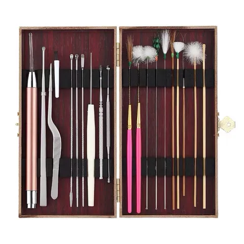 Bộ 20 dụng cụ lấy ráy tai bằng thép không gỉ