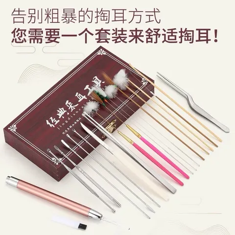 Bộ 20 dụng cụ lấy ráy tai bằng thép không gỉ