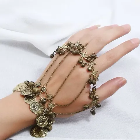 Lắc tay chuông cổ trang. Sử dụng trong Spa âm thanh giúp tinh thần thư giãn thoải mái. Lẻ 1 chiếc 816259
