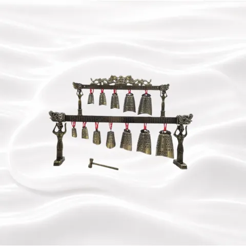 Chuông gió 2 tầng, chuông đồng loại 1 dùng trong Spa, TMV