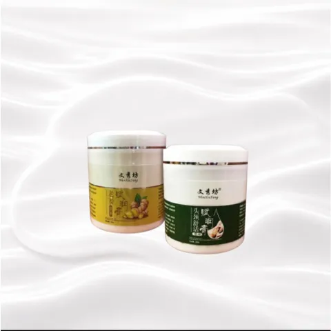 Kem massage gừng, ngải cứu dùng cho vai gáy và đầu hũ 600g
