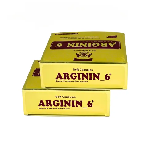 Viên Bổ Sung ARGININ 6+ Hỗ Trợ Bảo Vệ Gan, Hộp 60 Viên