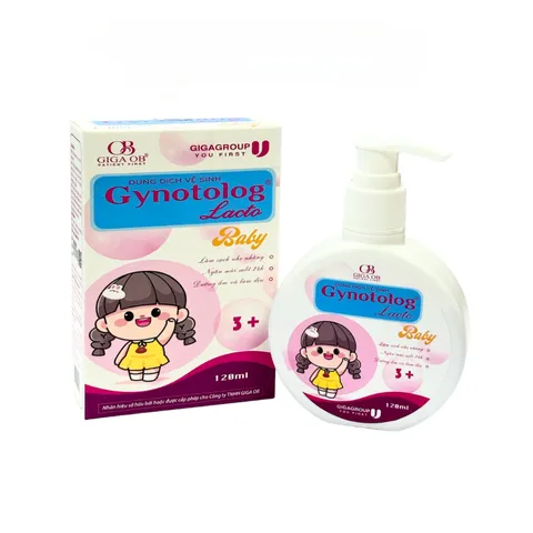 Gynotolog Lacto Baby Chai 120ml – Dung Dịch Vệ Sinh Cho Bé, Làm Sạch Nhẹ Nhàng, Dưỡng Ẩm