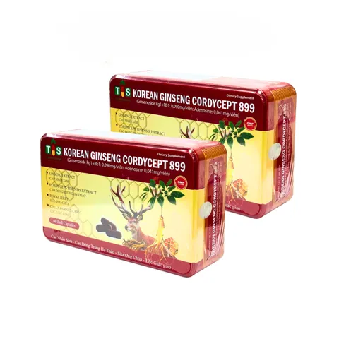 Viên Uống Korean Ginseng Hộp 60 Viên – Đông Trùng Hạ Thảo Hỗ Trợ Bồi Bổ, Tăng Cường Sức Khỏe
