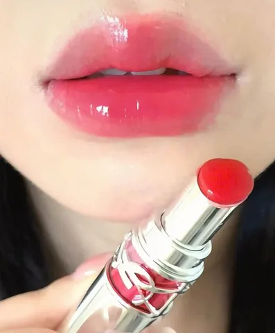 💄 Son YSL Candy 17 Strawberry Cloud dưỡng ẩm căng mọng - Giao nhanh 2h