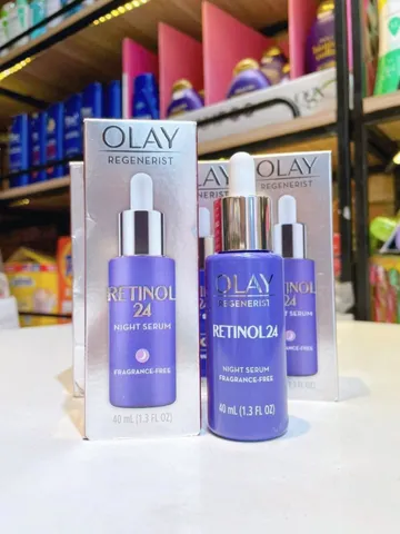✨ Serum Olay Regenerist Retinol 24 Night dưỡng da trẻ hóa, mờ thâm nám 30ml chính hãng