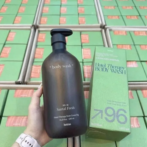 ✨ Gel tắm Hetras Hotel Therapy No.20 Santal Fresh chính hãng, lưu hương nước hoa 1013ml