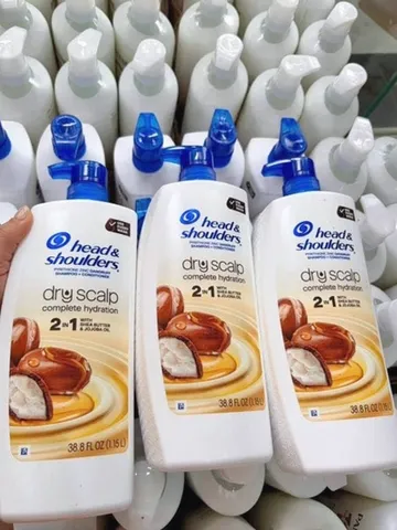 🧴 Dầu gội xả Head & Shoulders Dry Scalp Care 2-in-1 Mỹ dưỡng ẩm da đầu, chính hãng 400ml