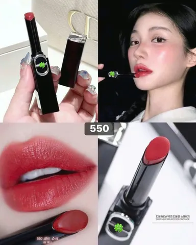 Son Rouge Dior 550 On Stage Coated Shine Lipstick 2.2g bóng mịn tự nhiên 🏷️ Giá sốc