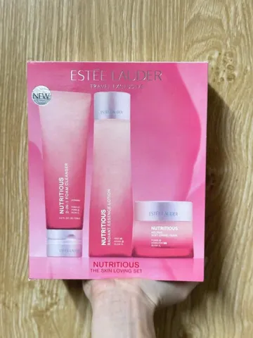 Set 3 món Estée Lauder Nutritious Airy Lotion dưỡng ẩm da sáng khỏe, mướt mịn ⚡ Giá tốt nhất
