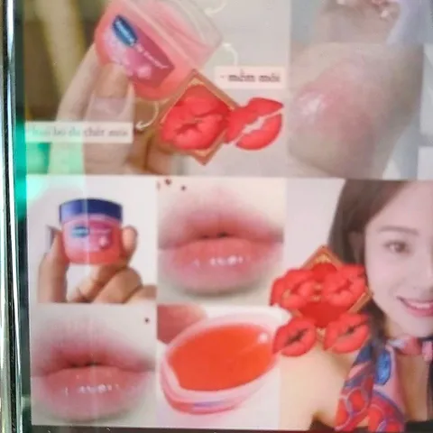 Son dưỡng môi Vaseline Rosy Lips 7g dưỡng ẩm, phục hồi môi khô