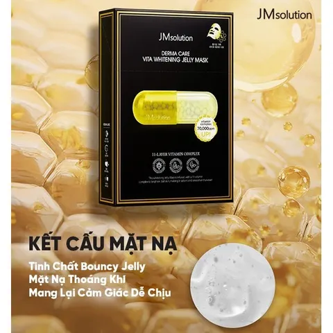 mặt nạ viên  JMsolution (Hàn Quốc) với dòng sản phẩm JMsolution Derma Care Vita Jelly Mask 30ml