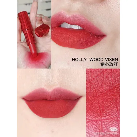 ( AUTH UNBOX CODE SẢN XUẤT 2022 ) Charlotte Tilbury Matte Revolution Hollywood Vixen là thỏi son lì