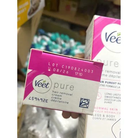 ( AUTH EPX 08/2026 ) Kem tẩy lông Veet Pur  PHÁP 100ml