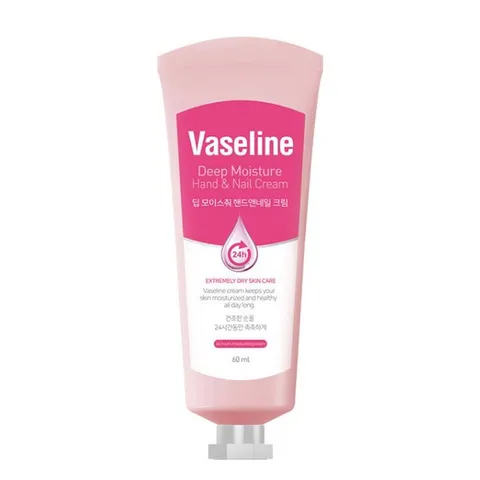 Kem Dưỡng Da Tay Và Móng VASELINE Deep Moisture Hand & Nail Cream 60ml - chính hãng Hàn