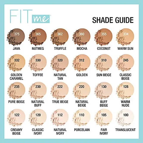[Nhiều tone] Phấn Phủ Mịn Lì MAYBELLINE Fit Me Matte Poreless - chính hãng