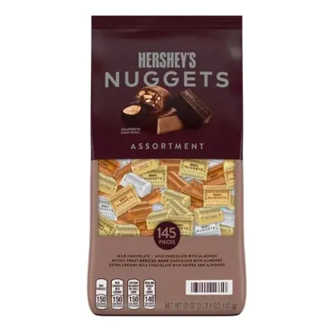 Kẹo Socola HERSHEY'S Nuggets 145 Viên 1.47kg - chính hãng