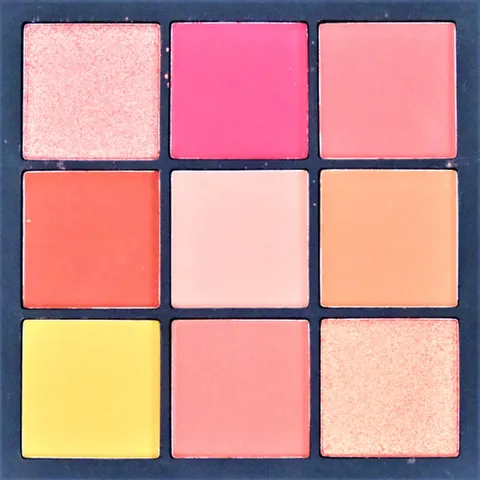[XẢ KHO CODE SẢN XUẤT 2018] Bảng Phấn Mắt 9 Ô HUDA BEAUTY Coral Obsessions Palette - chính hãng