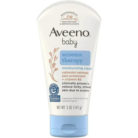 Kem Bôi Chàm Cho Trẻ Em AVEENO Baby Eczema Therapy Moisturizing Cream 141g - chính hãng Mỹ