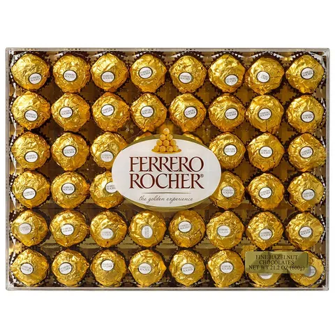 Socola Nhân Hạt Dẻ FERRERO ROCHER 48 viên, 600g - chính hãng Mỹ