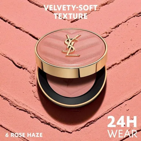 Phấn Má Hồng YSL Make Me Blush 06 Rose Haze 6g – Phấn Má Mịn Lâu Trôi, Màu Hồng Thanh Lịch, Trang Điểm Tự Nhiên