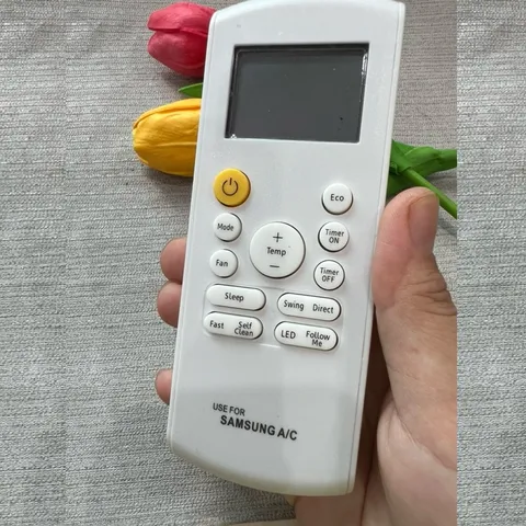 Remote Điều Khiển Điều Hòa Samsung Thay Thế 1 Chiều 2 Chiều Inverter 9000BTU 12000BTU 18000BTU Kèm Pin AAA