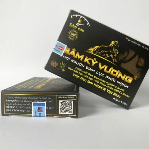 Sâm Kỳ Vương Chính Hãng Hộp 4 Viên