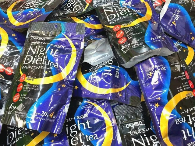 🍵 Trà Giảm Cân Orihiro Night Diet Tea Hỗ Trợ Đốt Mỡ Ban Đêm (20 Gói) - Giao Hỏa Tốc, Tiết Kiệm