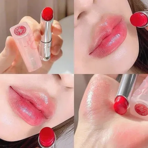 💄 Son Dior Addict Lip Glow 031 Strawberry Chính Hãng, Dưỡng Môi Căng Mọng Tự Nhiên