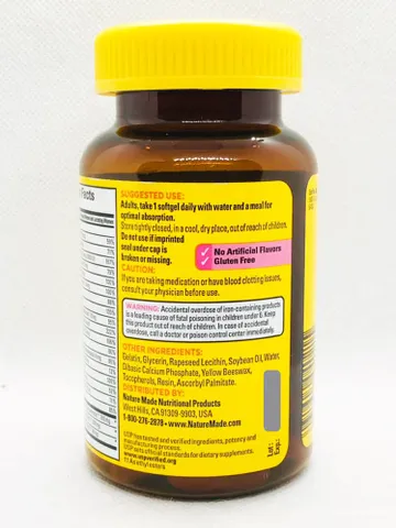Viên uống Nature Made Postnatal Multi + DHA 200 mg DHA |60 viên| Hỗ trợ chuyên biệt dành cho phụ nữ sau sinh & đang cho con bú [SP Chuẩn Mỹ không tem]