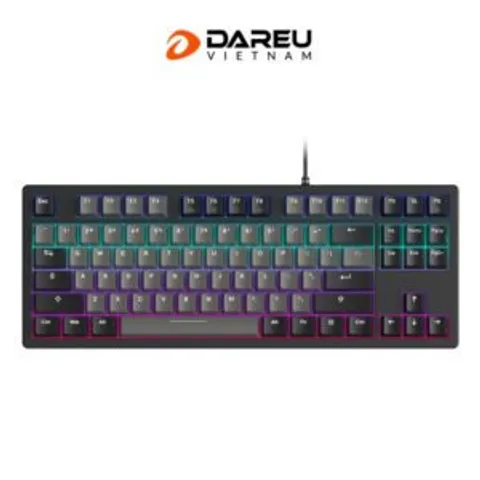 Bàn phím cơ gaming có dây Dareu EK87 V2 Dream Switch LED RBG - Hàng chính hãng bảo hành 24 tháng