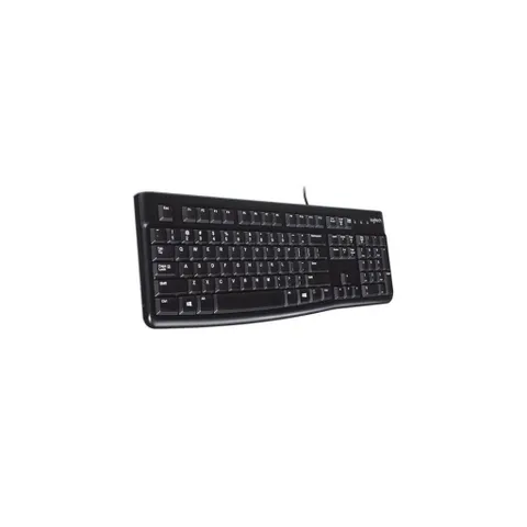Bàn phím máy tính văn phòng có dây Logitech K120 Fullsize Cổng USB - Bảo hành 36 tháng