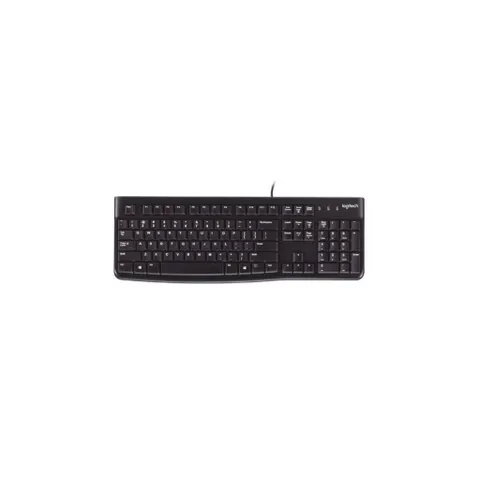 Bàn phím máy tính văn phòng có dây Logitech K120 Fullsize Cổng USB - Bảo hành 36 tháng
