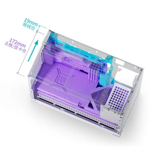 Vỏ Case Jonsbo D32 PRO Black - Kính cường lực / Mặt lưới Mesh, Hỗ trợ M-ATX | Thùng máy PC Gaming