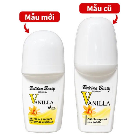 Lăn Khử Mùi Hương Nước Hoa Vanilla Đức 50ml - Làm Giảm Mồ Hôi, Dưỡng Da, Thoáng Khí Và Thoải Mái, Phù Hợp Mọi Loại Da