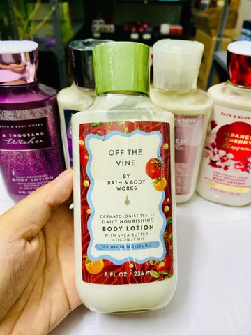 ✨ Dưỡng thể Bath & Body Works Off the vine làm mềm da, thơm lâu 236ml, giao nhanh 2h