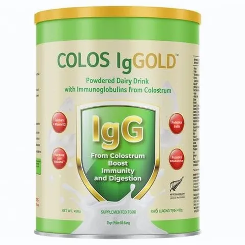 🥛 Sữa non Colos IgGold New Zealand tăng cường đề kháng chính hãng 450g
